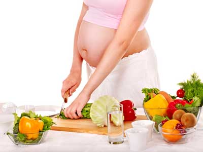 беременные вегетарианки