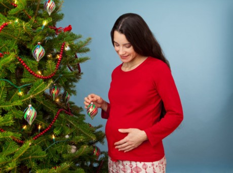 Варианты встречи Нового года для беременных