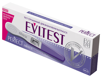 Тест Evitest Perfect струйный тест-кассета с держателем и колпачком