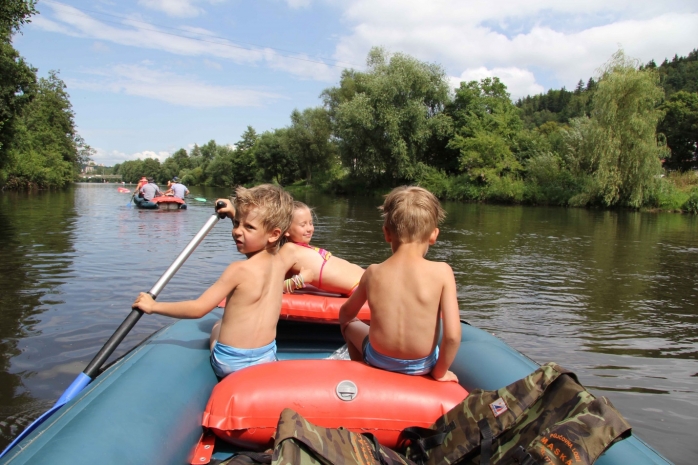 Сплав с детьми по чешским рекам: секреты хорошего похода